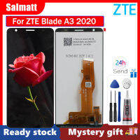 Salmatt หน้าจอดั้งเดิมสำหรับ ZTE เบลด A3 2020 LCD หน้าจอ LCD 2020RU หน้าจอสัมผัส/A3ชิ้นส่วนแสดงผลที่สำคัญสำหรับ ZTE เบลด A3 2020จอสำรอง