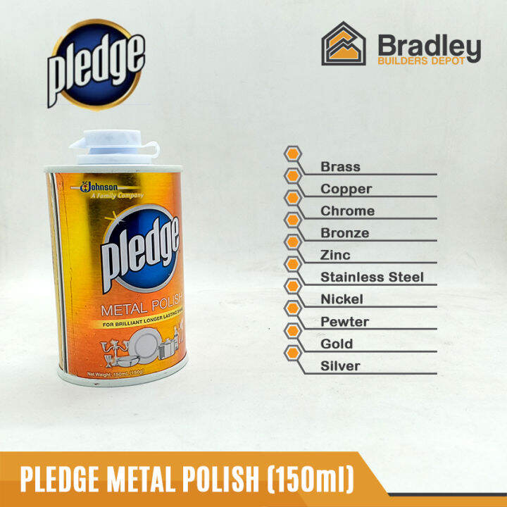 Pledge Metal Polish (150ml) Lazada PH