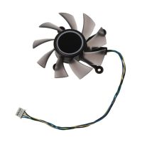 R128015SU 75mm 4pin 4x43mm for EAH5830/6850/8600/9800 GTS 260/450/460 HD7850 Graphics Card Cooling Fan