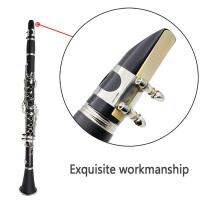 คลาริเน็ต17คีย์ BB แบนโซปราโนกล้องส่องทางไกล Clarinete กับจุกจาระบีทำความสะอาดถุงมือผ้า10กกไขควงกกกรณี