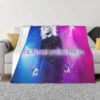 【cw】 Helene Fischer German Russian Pop Singer Beauty Blanket Flannel Cozy Soft FLeece Bedspread