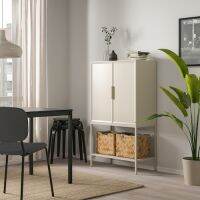 Cabinet, beige,73x35x126 cm.