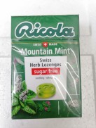 40g Xanh Lá KẸO THẢO MỘC BẠC HÀ không đường Swiss RICOLA Mountain Mint