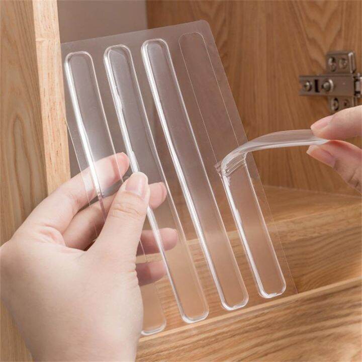 lz-silicone-buffer-pads-self-adhesive-transparent-refrigerator-anti-collision-strip-door-stopper-furniture-bumpers-wall-protector