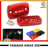 ยามาฮ่า XMax 250 CNC ฝาครอบปั๊มด้านบนเบรกที่ได้รับการปรับแต่งเบรกที่ได้รับการปรับแต่งมอเตอร์ไซค์ฝาครอบน้ำมัน