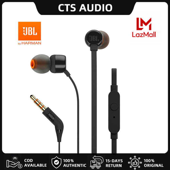 Original JBL T110 InEar Headphones Headset With Mic Lazada PH