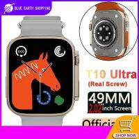 【Worth-Buy】 ชุดสกรู T10 Ultra Real โทรผ่านบลูทูธ8 1:1 Ultra 49Mm 2.09หน้าจอขนาดนิ้วนาฬิกากีฬาสำหรับผู้ชายและผู้หญิง