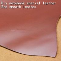 Head Layer Red smooth cowhide leather cover Piece 2mm  Handmade raw Material  Real Leathercraft diy vintage notebook case A4 A5 Note Books Pads