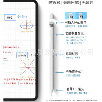 ใช้บังคับ applepencil ปากกาตัวเก็บประจุ สัมผัสแท็บเล็ต Apple pencil ความรู้สึกแรงกดเอียงรุ่นที่สอง .