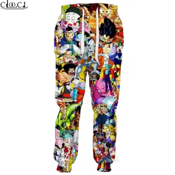 WANHONGYUE Anime Dragon Ball Z Goku Sweatpants Trousers Cosplay Costume  Sport Jogging Long Pants with Pockets Black 2 S : Amazon.co.uk: Fashion