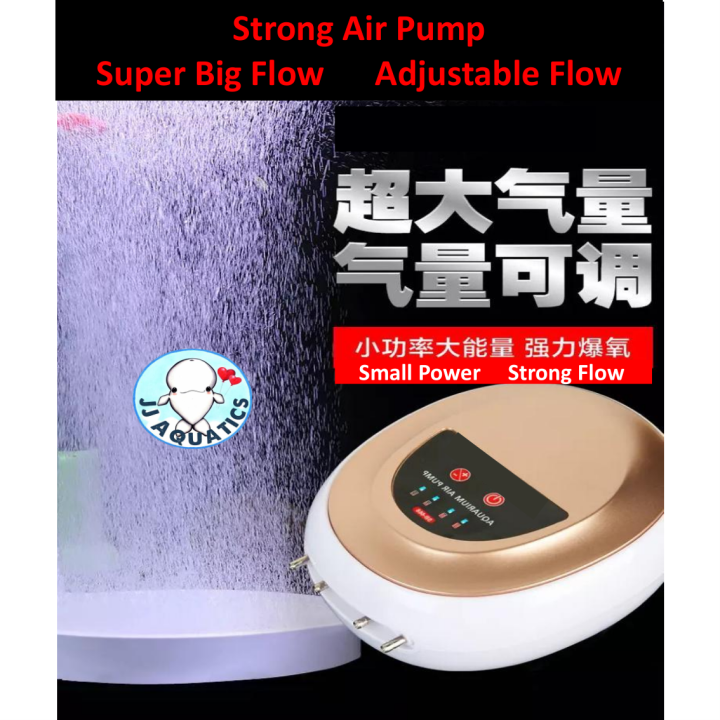 🔥Ready Stock🔥 Super Silent Aquarium Air Pump Oxygen Pump Adjustable
