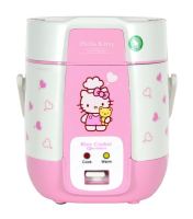 OXYGEN หม้อหุงข้าวไฟฟ้า มินิ ลายคิตตี้ Hello Kitty 0.4 ลิตร รุ่น RC-040 กำลังไฟ 200 W ลายคิตตี้  Oxygen