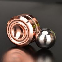 Artificial Satellite Magnetic Gyroscope Fidget Toys Metal Fingertip Yo-yo Hand Spinner Orbits Balls Adult Relaxing Anti Anxiety