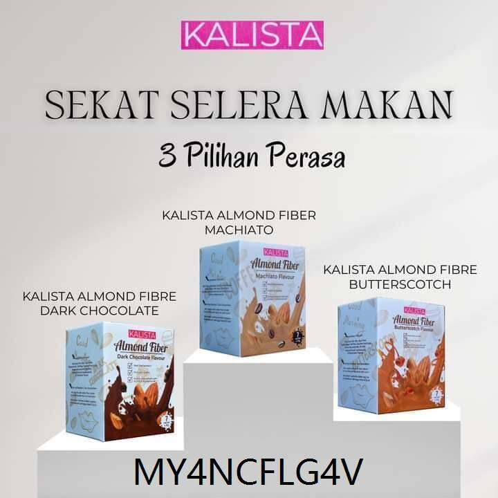 KALISTA ALMOND FIBER MEAL REPLACEMENT DARK CHOCOLATE FLAVOUR MACHIATO ...