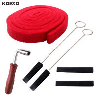 KOKKO 6ชิ้น/เซ็ตเปียโน Tuning Lever ชุดเครื่องมือ Tuning Fork Wrench Tuning Hammer Diy ชุดอุปกรณ์เสริมเปียโน