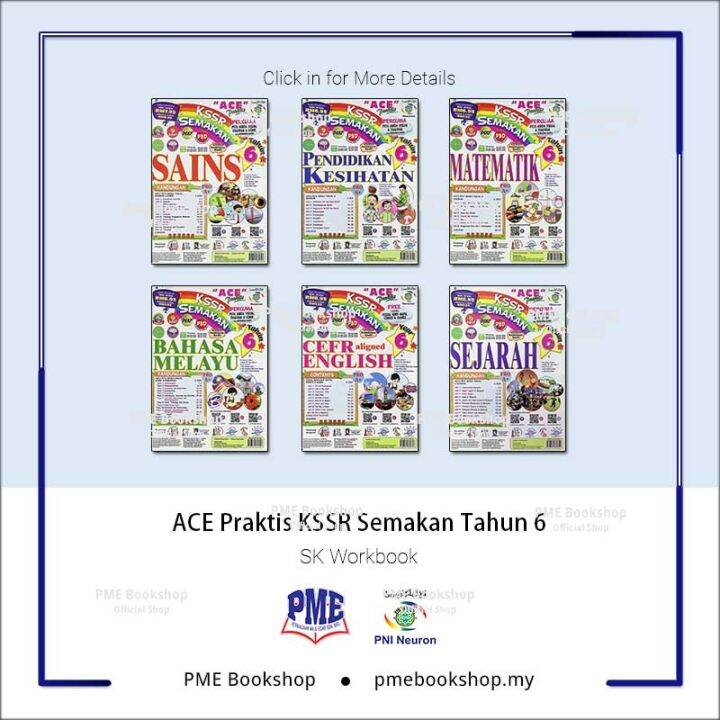 Pme Bookshop Pni Neuron Ace Praktis Kssr Semakan Tahun Buku Kerja Lazada