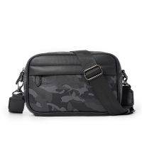 Fashion Camouflage Crossbody Bags Men PU Leather Messenger Bag Male Handbags Sling Crossbody Shoulder Bags Mens Bags 2021 New