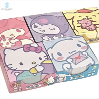 STATIONERY น่ารักน่ารักๆ สร้างสรรค์และสร้างสรรค์ Pom Pom Purin ของขวัญสำหรับนักเรียน อะนิเมะ เมโลดี้ กระดาษตกแต่งบ้าน บันทึกย่อช่วยเตือน สติกเกอร์คุโรมิ กระดาษโน๊ต