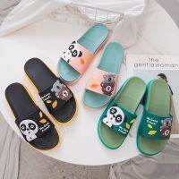 wears outside cool slippers female indoor quiet cartoon cute bathroom wearing 2022 new shoes