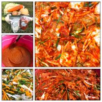 กิมจิผักกาดขาว Kimchi homemade by’Tangzy 1000 กรัม (ถุงซิปล๊อค)