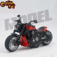 1:12 Alloy Motorcycle Model With Light Music Compatible for Wolverine Simulation Pull Back Locomotive Toys For Boys