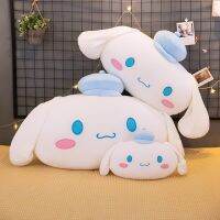 Sanrio หมอนตุ๊กตายัดนุ่นสไตล์หมอนลายการ์ตูน Cinnamoroll ตุ๊กตาหนานุ่มน่ารักสำหรับห้องนอนของตกแต่งบ้านของขวัญวันเกิดคริสต์มาสสำหรับเพื่อน