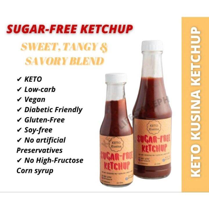 SugarFree Ketchup 150m/320ml (GlutenFree/Diabetic Friendly/No
