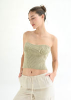 Knitters &amp; others - ALBA Ribbed Knit Tube Top (Mystique)