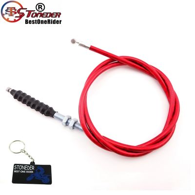 STONEDER 1070mm Red Clutch Cable For Pit Dirt Bike Lifan SSR Thumpstar Coolster Baja XR50 CRF50 CRF70 Lifan Kayo Motorcycle