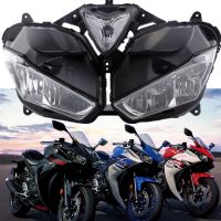 For Yamaha YZF-R25 R3 2013 2014 2015 2016 2017 HeadLight Assembly YZF R25 R3 Headlamp Motorcycle Front Driving Lights