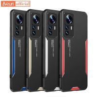 กล่องโลหะอลูมิเนียมสไตล์ใหม่สำหรับ Xiaomi Mi 11T 12T Pro เคสโทรศัพท์ป้องกันซิลิโคน TPU เคสแบบเนื้อด้านสำหรับ Xiaomi Mi 10T Lite 9T Pro Coque