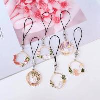 Mobile Phone Hanging Garland Rabbit Mobile Phone Hanging Rope Talk Flower Cat Little Deer Mobile Phone Case Pendant Couple Jewelry U Disk Hanging Decoration Squirrel Pendant