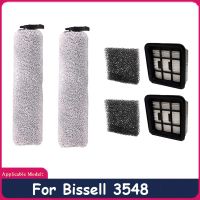 แปรงลูกกลิ้งพื้นและแผ่นกรอง Hepa แปรงลูกกลิ้งเครื่องดูดฝุ่นสำหรับ Bissell Turboclean 3548