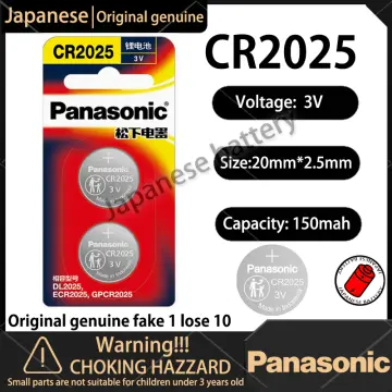 PKCELL 3V CR2025 CR 2025 ECR2025 DL2025 Lithium Button Cell Battery 50Pcs
