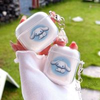 【hot sale】 № C02 For Airpods 1 2 3 Pro Ins Cartoon Cinnamoroll TPU Clear Soft Bluetooth Earphone Case with Pendant Ornament Wireless Headset Sleeve Earbud Anti-fall Dust Proof Protective Cover