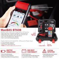 Autel Maxibas BT608 Read/Clear Codes Intelligent Battery Health Cold Cranking Ability Electrical System Diagnostics Tool