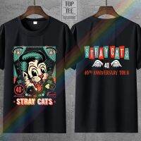 2023 NewHot New Stray Cats 2019คอนเสิร์ตครบรอบ40 Th T เสื้อ