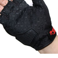 1 Pair Half Finger Mens Motocross Gloves Racing Riding Protection Rider Equipment Protective Motorcycle Tactical Cycling Gloves