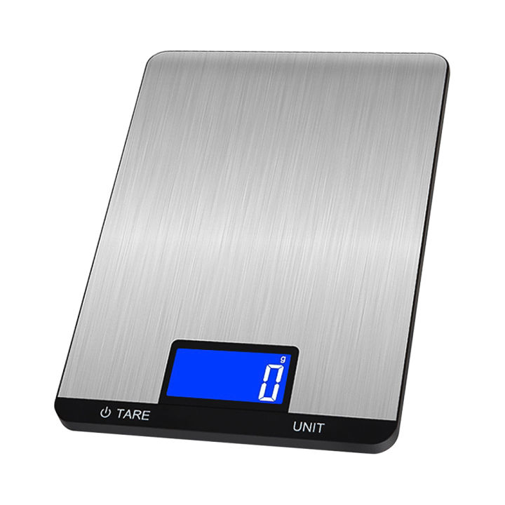 1pc Food Scale LCD Kitchen Scale with 6 Units and Tare Function