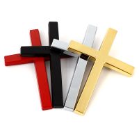 【LZ】卍  Christian Cross 3D Etiqueta de Metal para Carro Auto Emblema do Corpo Decalque do Emblema BWM Audi Honda Opel Ford Toyota Buick KIA Auto Acessórios