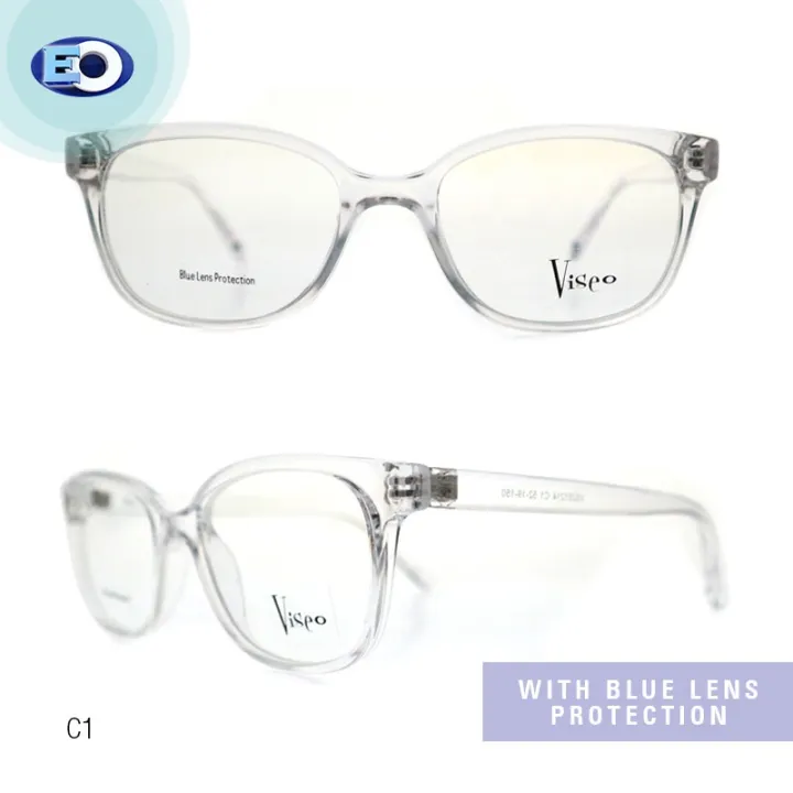 【spot In Manila】eo Viseo Anti Radiation Eyeglasses Vs201214 Non Graded For Men And Women 0713