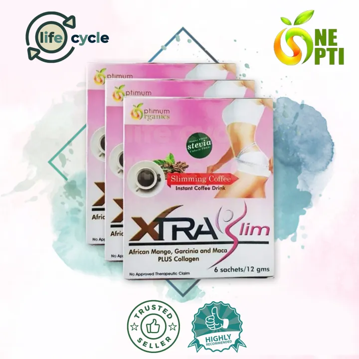 One Opti Xtra Slim Slimming Coffee Instant Coffee Drink 12g 6sachets