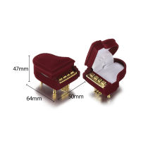 Case For Cute Ring Portable Gift Girls Earrings Women Velvet Jewelry Box