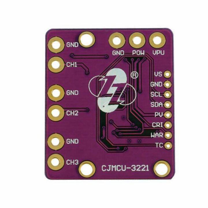 2023-hot-fuchijin77-i2c-ina3221-cjmcu-3221ปัดกระแสไฟฟ้าที่เซ็นเซอร์อุปกรณ์ตรวจแรงดันไฟฟ้า-ina219ใหม่โมดูลบอร์ดพัฒนา