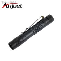 ▲  Anjoet Portable Mini Pocket Penlight XPE-R3 LED Flashlight Torch working inspection Light 1 Switch Mode Outdoor Camping Lighting