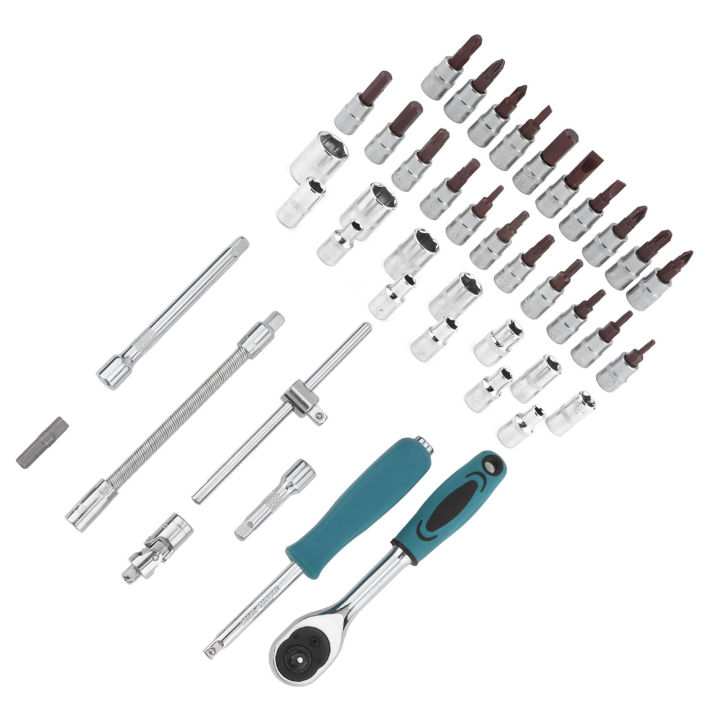 spanner-socket-ไขควง-set-ซ่อมรถยนต์-ratchet-wrench-box-kit-hardware-tools-21834