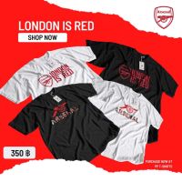 S-5XLเสื้อยืด ARSENAL London is Red S-5XL