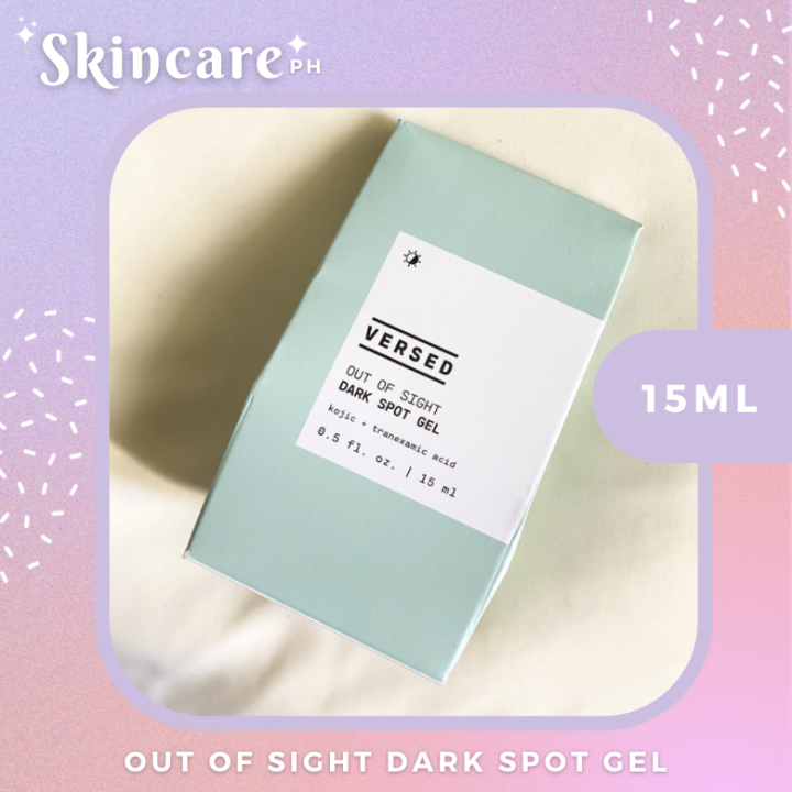 Versed Out Of Sight Dark Spot Gel 15ml Lazada Ph