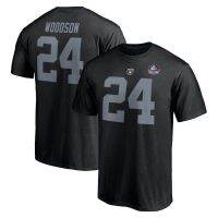 2023 Customized Fashion Charles Woodson Las Vegas Raiders Name &amp; Number T-Shirt Vintage 9527 Fan，Contact the seller for personalized customization