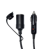 Cigarette Lighter Extension Cord 12Ft/12V/120W/15A Compatible with Air Compressor Pump and Tire Inflator